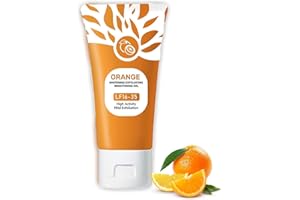 DINSONG Natürliches Orange Peeling Gel, 2025 New Orange Gesicht Reinigung Peelings Reinigungsgel,Peeling Für Gesicht Tiefenreinigung Damen,Brightening Exfoliating Gel