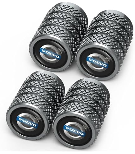 suts LT / LDV Metallc RED Metal Steel Dust Valve Wheel Tyre Caps