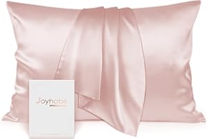 Joyhabit Seidenkissenbezug 40x60, Lotus, 16MM Silk Pillowcase aus 100% Bio Maulbeerseide, Super für den Schutz der Haarqualität und der Haut