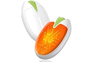 Aischens Lot de 2 chauffe-mains électriques - 6000 mAh - USB - Chauffe-mains rechargeables - Magnétiques - Gadgets d'extérieur pour la chaleur - Cadeaux pour femmes et hommes