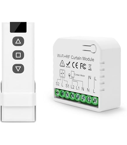 MIUCDA Smart garagedeuropener, wifi-afstandsbediening met app, compatibel met Alexa, Google Assistant en Tuya/Smart Life spraakbediening, geen hub nodig