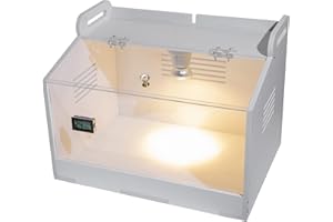 WIONBE Intelligent Brooder Box for Newborns Chicks Ducks Quail Birds Small Animals Manual Incubators Poultry Heater Breeding Box