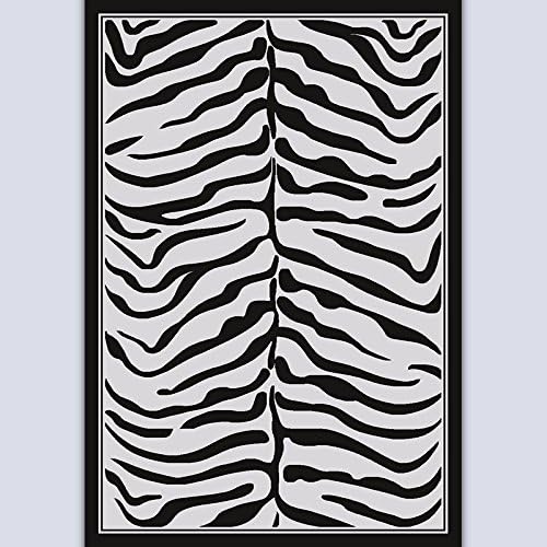 BAGEHUA New Chinese Abstract Ink Chinese Style Mahogany Living Room Coffee Table Bedroom Study Art Carpet,160 X 230Cm,8085-Zebra