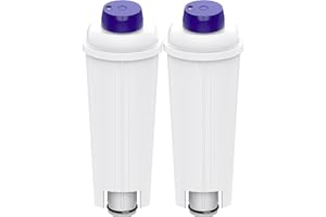AIITOMG 2 Pezzi Addolcitore per DLSC002 Filtro Macchina Caffe per Delonghi ECAM, ESAM, ETAM, BCO Serie