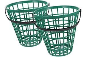 OKUMEYR Lätt 2-pack Golfförvaringskorg I Plast För Utomhusbruk Robust Och Enkel Att Använda