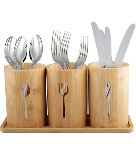 Lifewit Portaposate da Cassetto, Organizer Utensili da Cucina, Porta Posate Regolabile in Plastica, per Utensili e Accessori, Profondità 38 cm, Espandibile fino a 57 cm, Pacchi 1, Bianco