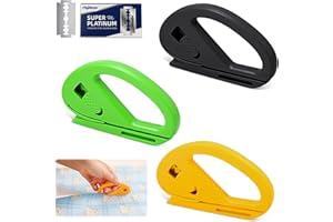 ENAIAH Taglierina di Carta da Imballaggio, 3 Pezzi Taglierina per Carta da Regalo Taglierina per Carta da Imballaggio Scorrevole per Carta da Regalo, Per Carta Regalo, Regalo di Natale