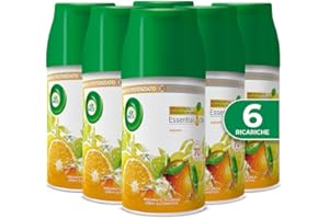Airwick Freshmatic Ricariche Agrumi, Profumatore per Ambiente, 250 ml, Confezione da 6
