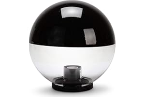 VELAMP APOLUX: Sphère d'extérieur en PMMA, 300mm, E27, Half Moon"