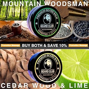 Premium Beard Balm | Mountain Woodsman | The Best Beard Conditioner & Softener to Shape & Style Your Beard, While… - Image 6