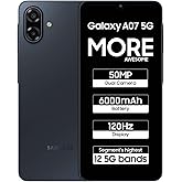 Samsung Galaxy A07 5G (4GB RAM, 128GB Depolama) | 6,7 in&ccedil; HD+ 120Hz Ekran | MediaTek Dimensity 6300 | 50MP + 2MP Arka Kamera 