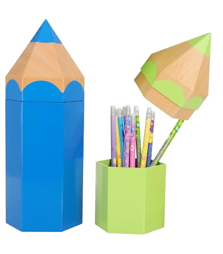 Idena 30263 - Confezione Regalo Per Il Primo Giorno Di Scuola - Sacchetto Porta Regalo Con Tema ABC, Matite E Caramelle - Certificato FSC - Ideale Per Feste E Regali Bambini