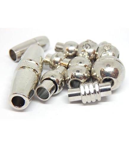 Operitacx 10-stuks Metalen Sieradenconnectoren – Draadklemmen En Sluitingen Voor Kettingen, Armbanden En DIY-creaties