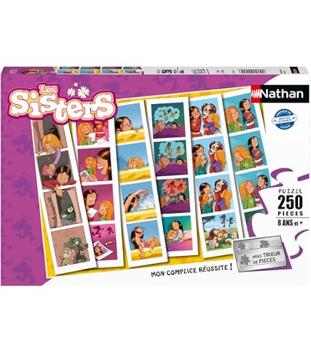 Puzzle 150 pièces Nathan C'est parti mon kiwi Les Sisters paysage - Jeux - Jouets