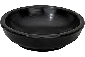 ‎MAMEMI RÄUCHERSCHALE AUS SPECKSTEIN SCHWARZ Ø 10 cm Höhe 3 cm – Rund & feuerfest – HANDBEMALTES RÄUCHERGEFÄSS für Räucherkohle, Weihrauch & Harze – Räucherschale für Zuhause – MaMeMi