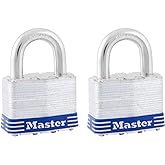 Master Lock Anahtarlı 5T Dış Mekan Asma Kilit, 2 Paket Anahtarlı