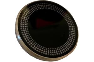 MDS-Pro TwistPad Fire FirePad für Neff Kochfeld Magnet Drehgriff Regler Leuchtring - Passend für Neff Kochfelder - Kompatibel mit 10004927, 10006978, 636297, 00636297