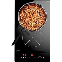 Piano Cottura A Induzione COMFEE' Da Incasso - 2 Fuochi, Flex Zone, Touch Control, Nero - Foto 8