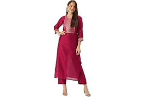 PARVDI Kurta-Set für Damen, Hochzeit, Party, indischer Stil, Kurti-Set für Frauen, bereit zum Tragen