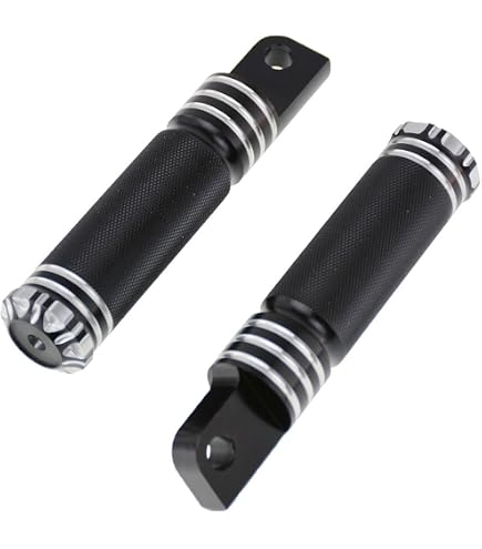 HDBUBALUS Clignotants style visière pour Harley Touring FLHX Sportster Softail Dyna Noir
