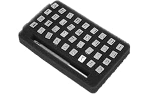 HILITAND Juego de sellos de cuero de metal vintage de 36 unidades, 13 mm, diseño de alfabeto, 26 letras y 10 dígitos, herramienta de marroquinería DIY (6,5 mm)