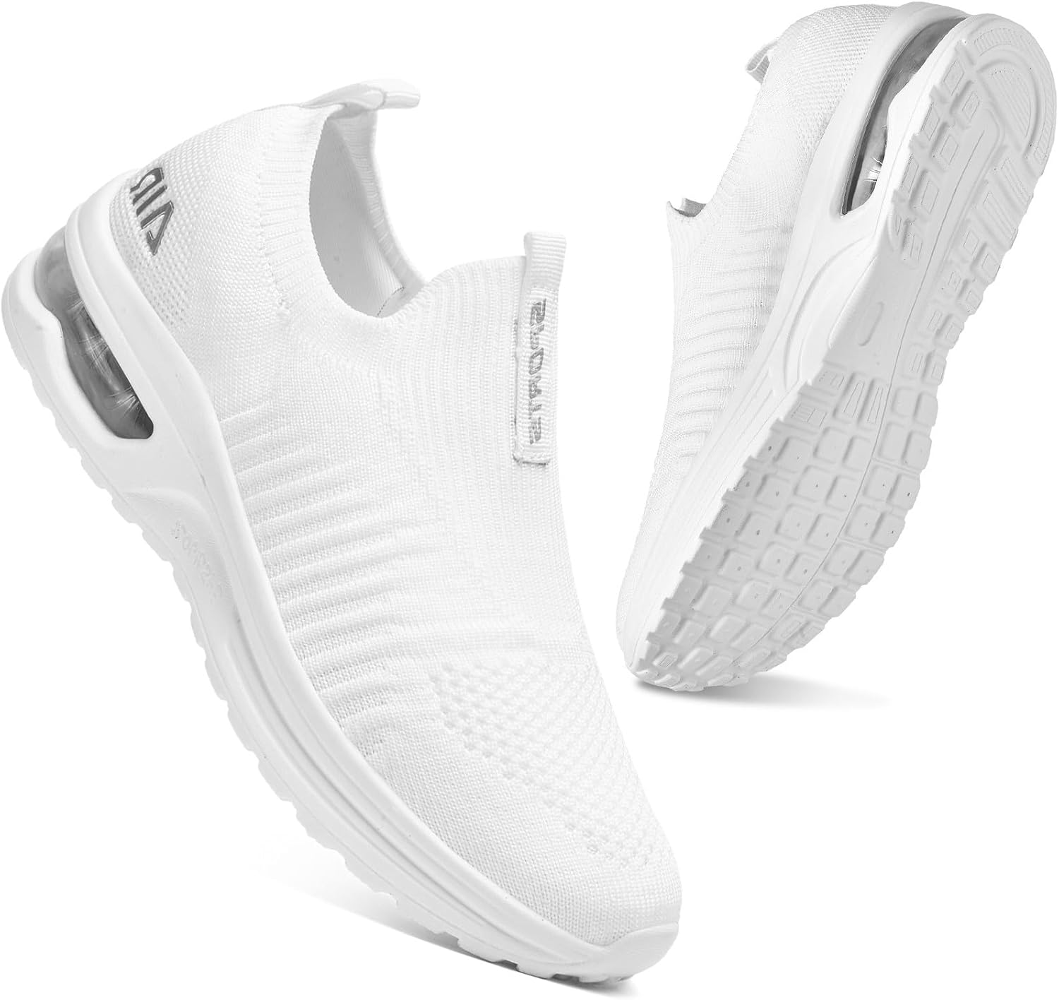 Zapatillas de Deporte Mujer Casual Mesh Sneakers sin Cordones