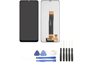 Visiodirect® Ecran Complet : Vitre Tactile + écran LCD Compatible avec Samsung Galaxy A32 5G SM-A326B Taille 6.5" Noir + Kit Outils