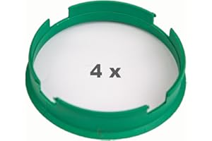 4 x pneugo! Anelli di centraggio per cerchi in alluminio 72.6 mm - 70.1 mm