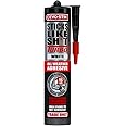 EVO-STIK Sticks Like Sh*t Turbo Adhesive, All Weather, Fast Setting, Extreme Temperature & Movement Resistant, White, 290ml