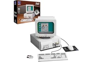 BRICKKK PANTASY Retro Computer Baukasten für Erwachsene: Konstruktionsmodellbau für Erwachsene, Sammler-Retro-Displaymodell, Kreatives Hobby und Einzigartige Geschenkidee