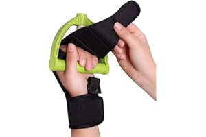 XINLEE Guanti da Allenamento per Le Dita Riabilitazione Guanto Fisso Ausiliario Anti-Spasticità Ictus Emiplegia Riabilitazione del Paziente Esercizio per Anziani Ictus Emiplegia