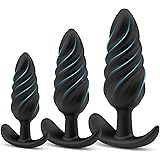 Analplug # für Frauen 3pcs Buttplug Set Analsexspielzeug Silikon,Butt Plug Analplug für Frauen und Männer, Anal Plug für Anfä