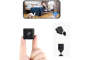 Orgrul Mini Spy Camera Hidden WiFi Wireless Small Video Camera Full HD 1080P Nanny Cam Night Vision Secret Surveillance Cameras, Compact Indoor/Outdoor Video Recorder with Audio…