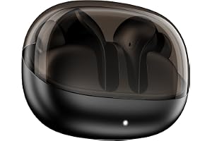 boAt Airdopes Plus 311, Glass Design, ENx Tech, Fast Charge, 50 Hrs Battery, App Support Bluetooth Earbuds, TWS Ear Buds Wire