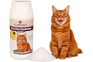 Flamingo Odświeżacz do ściółki dla kota cytrynowego