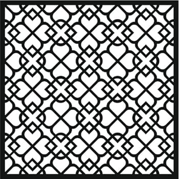 The Crafter 's Workshop 12 x 12 Zoll Marokkanische Fliesen Schablone