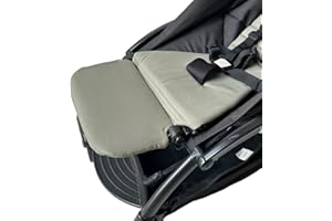 Brogtorl Accessoires pour poussette - Repose-jambes - Planche d'extension Compatible avec Babyzen YOYO - sans démontage - rallonge de 6,2 pouces, facile à fixer et à nettoyer (Olive)