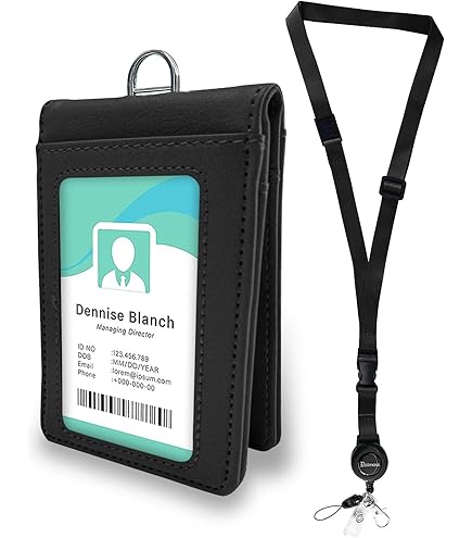 PU Leather Tri-fold Heavy Duty ID Card Holder For Badge Credit Card School Business Card Holder I.1219110038 - View #3