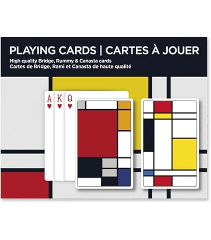 Piatnik - 2611 - Cartes à Jouer - Rayures Jeu Double - 2 x 55