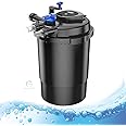 GREENFIN AQUA COMPLETE AQUA PRODUCTS Sunsun CPF-15000 Bio Pressure Pond Filter UVC 18W up to 30000l for Fish Koi Pond (Pump not Included) Uv Greenfinaqua