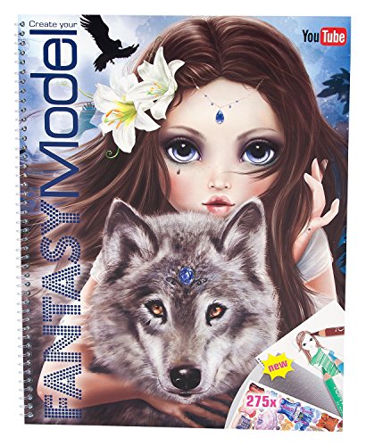 Preisvergleich Produktbild TOPModel 8059 - Fantasy Model Malbuch Mit Stickern