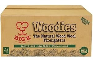 Big K Wood Wool Firelighters FSC in a box