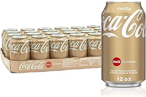 FD FAIRDEAL CASH & CARRY Coca_Cola Vanilla 24-Pack - 330ml Cans - Classic Refreshment Enhanced with a Touch of Vanilla