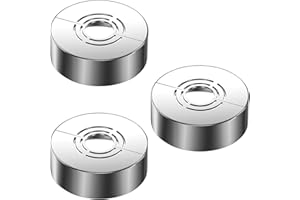 SPETNGSAKE Rozeta na rury grzewczej, rozeta do rur grzejnikowych, zdejmowana rozeta do grzejnika, rozeta do armatury prysznicowej, rozeta osłonowa, podzielona na 20 mm