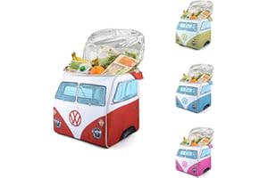 Board Masters - Volkswagen Isolierte Kühltasche-Box-Thermotasche-Campingcooler-Picknicktasche T1 Bulli Bus