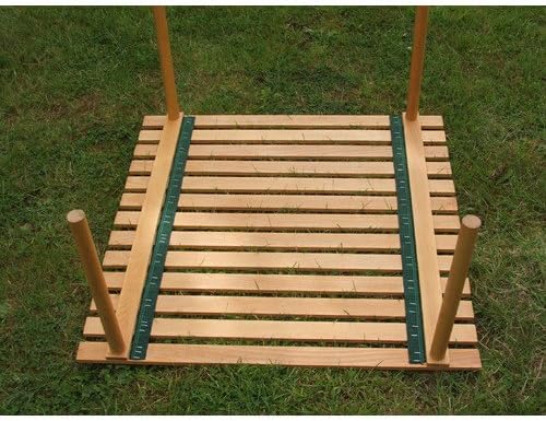 Folding Outdoor Garden Dining Table (Frame Material: Wood, Table Color: Beech)
