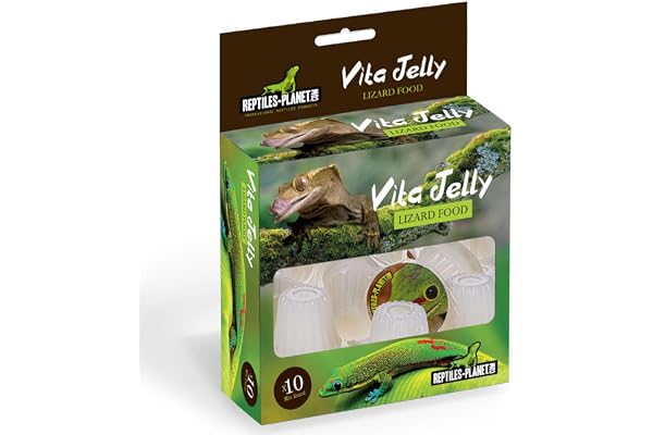Reptiles Planet - Vita Jelly Protein pour Lézard - 10 pcs