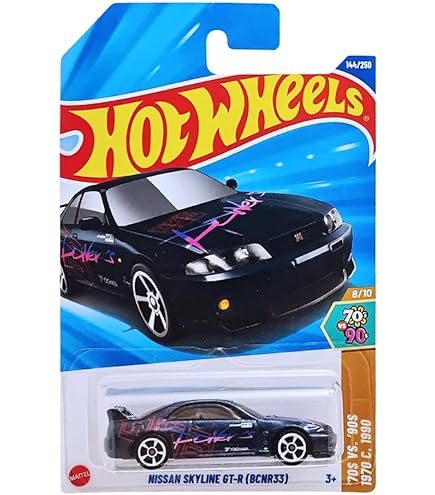 Hot Wheels Nissan Skyline GT-R BCNR33 HW J Imports for Ages