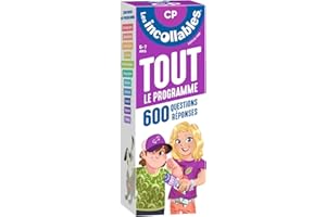 Les incollables - Tout le programme du CP - 6/7 ans: 600 questions réponses pour réviser en 2 éventails