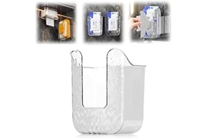 Galeyyu Caja Dispensadora De Toallitas Húmedas Montada En La Pared, Soporte para Toallas De Baño Sin Perforación, Caja De Almacenamiento De Toallitas De Cocina Lavable para Cocina Dormitorio